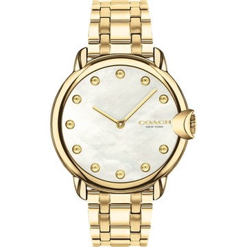 COACH Arden 珍珠貝女錶 雙12購物節 送禮首選-香檳金/36mm CO14503987