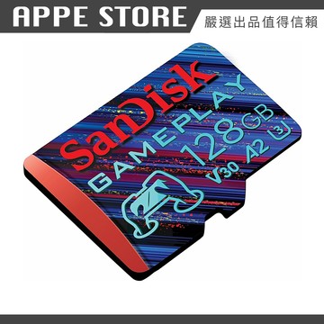 SanDisk GamePlay 128G 記憶卡 microSDXC A2 V30 U3 switch/掌上型遊戲專用