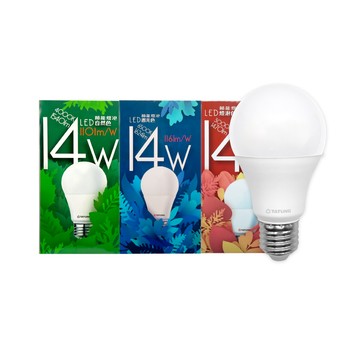 TATUNG 【6入組】LED燈泡 14W 白光 黃光 E27 全電壓 LED 球泡燈
