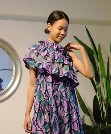 Volume frill multiway cami Bustier 151/MY PLUME