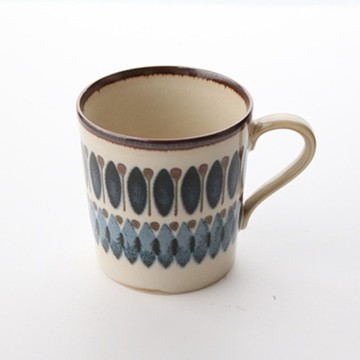 日本製 Clasico 幾何馬克杯 復古馬克杯 日式陶瓷杯 咖啡杯 輕量杯 馬克杯 水杯 杯子 杯 Clasico