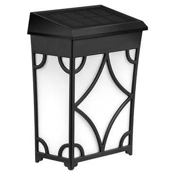 小麥購物 太陽能經典壁燈 L996 暖光/彩光  1個