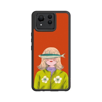 Zenfone 11 Ultra SolidSuit 黑 - Chubbynida - 魚眼少女