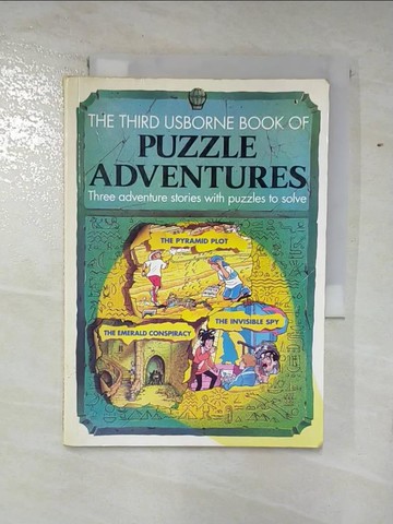 【書寶二手書T3／一般小說_S1X】Puzzle Adventures : The Pyramid Plot/the Emerald Conspiracy/the Invisible Spy_Somper, Justin / Fowler, Mark