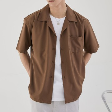 經典抗皺古巴領短襯衫 / 6色 / M到3XL【QTJBYD2102】