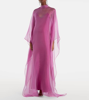 Taller Marmo Sphinx semi-sheer organza gown