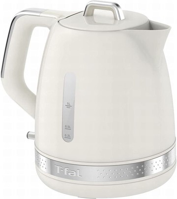 【日本代購】T-fal 特福 1.0L 電熱水壺 KO323AJP 象牙白