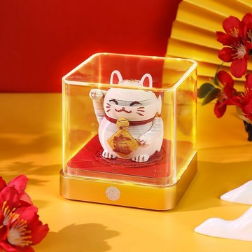 出清不補 掃貨趁現在 3D立體便簽 日曆 創意日曆 桌面擺件 3D日曆 立體日曆 新款 新年禮物3D紙雕手撕日曆招財貓,