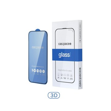 cas:pace 3D抗藍光鋼化玻璃保護貼 iPhone 16/15系列兼容 (Pro Max/Pro/PLUS)