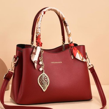 媽媽包結婚中年包包大氣婆婆婚禮紅色斜挎手提包高級感新娘婚包女