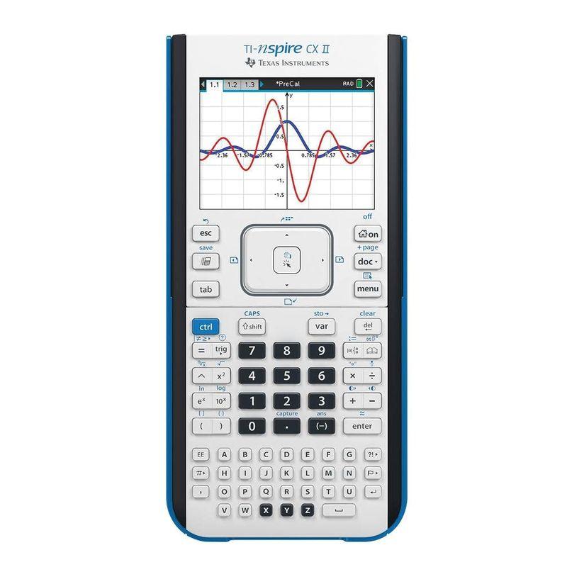 電卓 Texas Instruments (テキサス インスツルメンツ) TI-Nspire CX II カラーグラフ電卓 学生用ソフトウェア付き