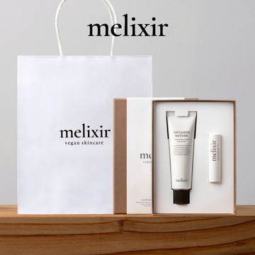 【melixir】純素潤唇膏+護手霜純萃守護禮盒