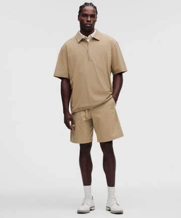 Stretch Twill Relaxed-Fit Golf Shorts 9" Size 40