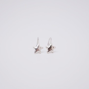 星U型耳環