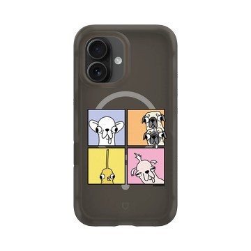 iPhone 16 AirX 本質黑 - Godgwawa 變種吉娃娃 - 頂吉四格