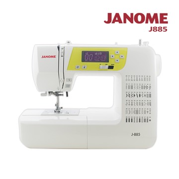 日本車樂美janome 電腦型全迴轉縫紉機j-885 原價22000