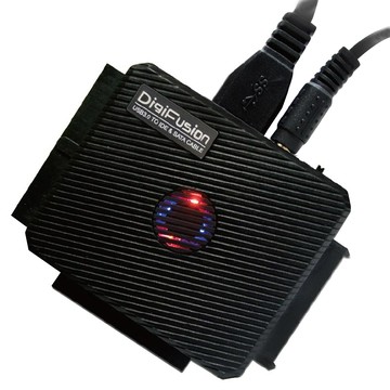 DigiFusion 伽利略 USB3.2 Gen1 光速線 支援IDE/SATA 20TB大容量  1條
