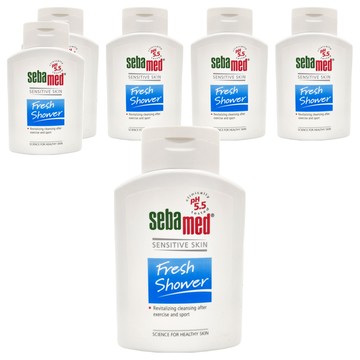 sebamed 施巴 台灣公司貨 運動沐浴乳 活力麝香  200ml  6瓶