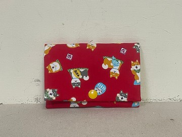 多層次零錢包-紅色招財