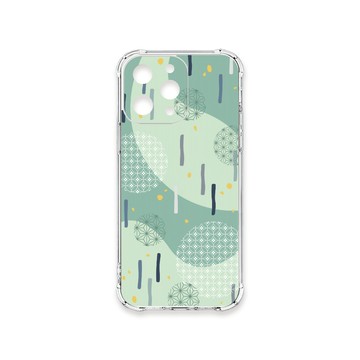 iPhone 15 Pro Max 殼 TRON IPHONE 15 PRO MAX 日系和風圓點落雨系列 四角防摔殼 手機殼