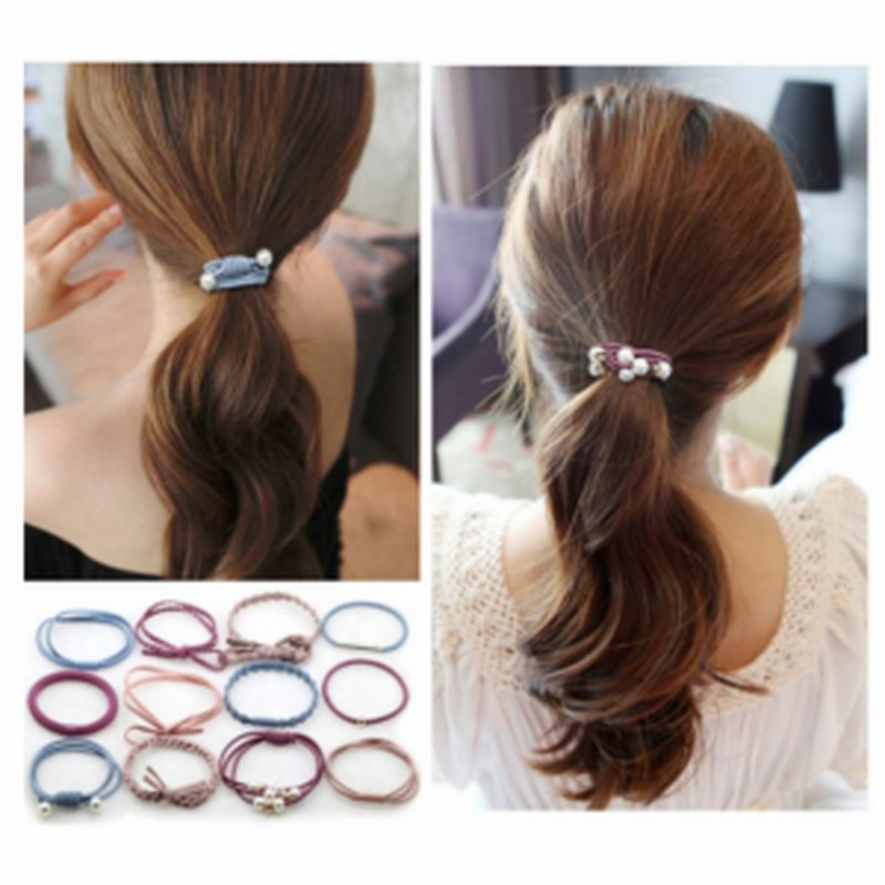 ヘアゴム 12点セット 髪留め おしゃれ ヘアアクセサリー おとな シンプル 上品 かわいい 激安 ヘアゴムセット 通販 Lineポイント最大get Lineショッピング