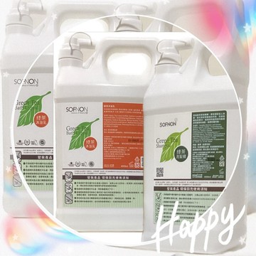 SOPNON綠茶洗髮精/綠茶沐浴精4000ml