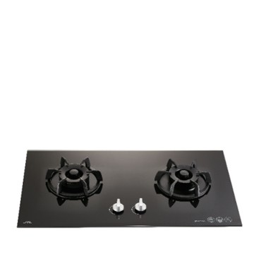 (全省安裝)喜特麗二口爐檯面爐玻璃瓦斯爐JT-GC209A_NG1★送7-11商品卡400元