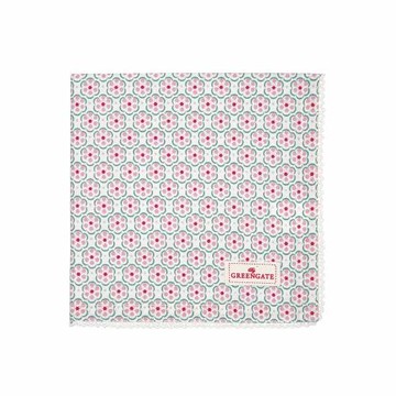 丹麥GreenGate Leah pale pink 蕾絲餐巾布