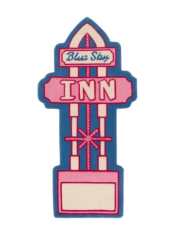 BLUE SKY INN - Inn wool rug (150cm x 71.5 cm) - unisex - Wool - One Size