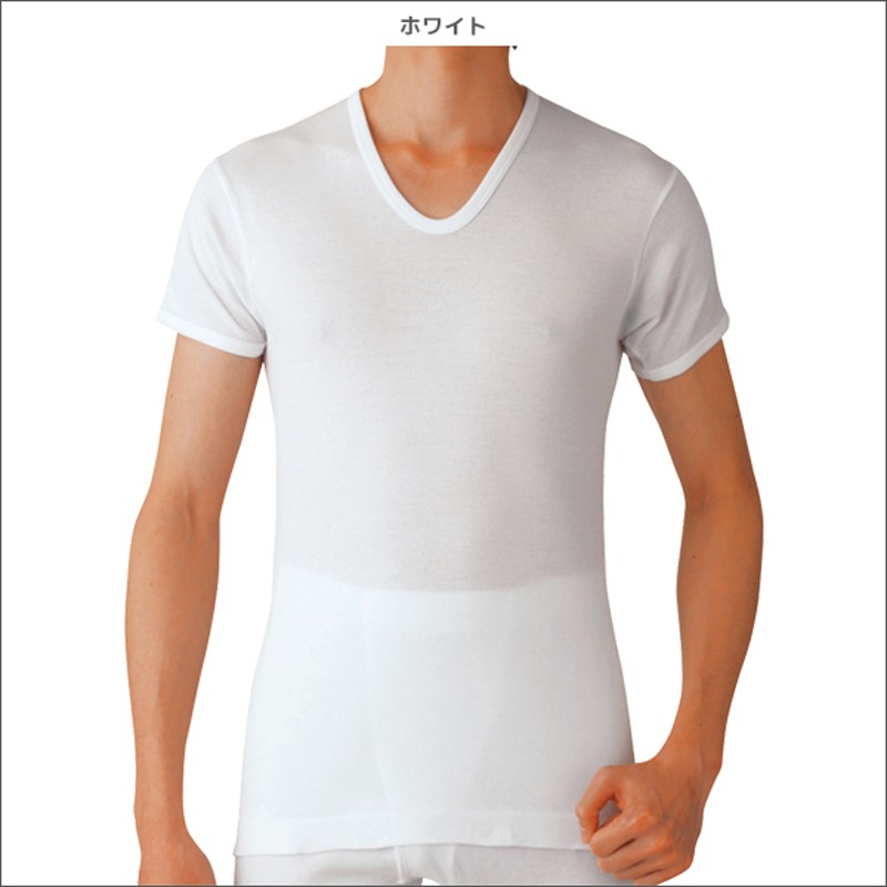 GUNZE 同色セット GQ-1 ベーシック 半袖U首 Tシャツ 肌着 綿100