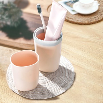 洗漱口刷牙杯牙缸收納盒套裝女學生宿舍創意簡約家用旅行便攜情侶