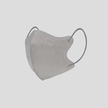 CHENYU辰昱 3D不脫妝醫療口罩(30入) - 雪釉灰(小臉適用)