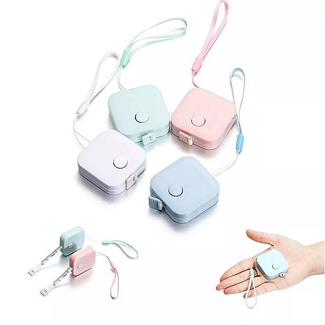 ポータブルテープ マカロンカラー 150 60インチ 1ピース 子供用 の高さ定規 ロール 日曜大工のジュエリー 工芸品用