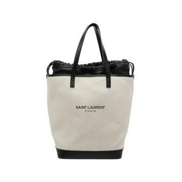 SAINT LAURENT 551595 TEDDY 帆布水桶包肩背包托特包