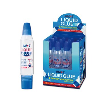 【韓國AMOS】50ml雙頭膠水x12支裝/盒