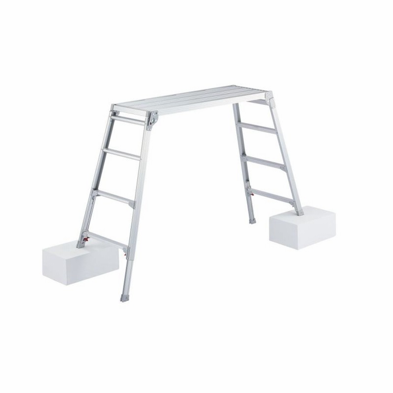 中古 ハセガワ 天板伸縮 伸縮脚立