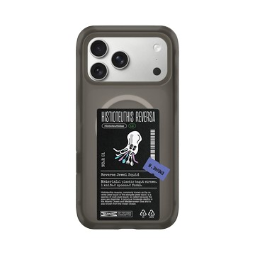 iPhone 17 Pro Max AirX 本質黑 - Marine Debris - 塑膠袋逆帆魷