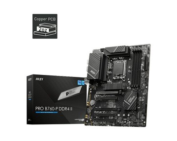MSI 微星 PRO B760-P DDR4 II 主機板 1700腳位 ATX 主機板