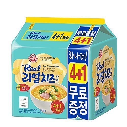 リアル チーズ ラーメン 5個入   韓国食品   韓国ラーメン