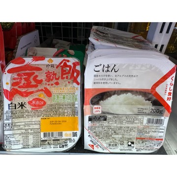 日本 即食 白飯 加熱白飯 蒸熟飯 微波飯 加熱飯 飯 台灣 花東米 熟白飯 珍苑蒸熟飯 熟飯 生活良好 露營 珍菀