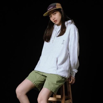 SteppyX mocT別注款 LOOPWHEEL CREWNE套頭衛衣連帽純色日系男女