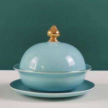 小燉盅燉盅一人份陶瓷佛跳墻燕窩甜品碗燉湯蒸位菜盅帶蓋一位翅盅