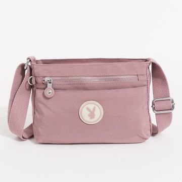 PLAYBOY - 斜背包  Daily Life系列 - 粉紫色