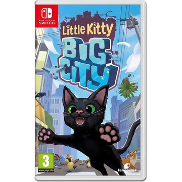 【Nintendo 任天堂】NS Switch 小貓咪大城市 Little Kitty Big City 中文版
