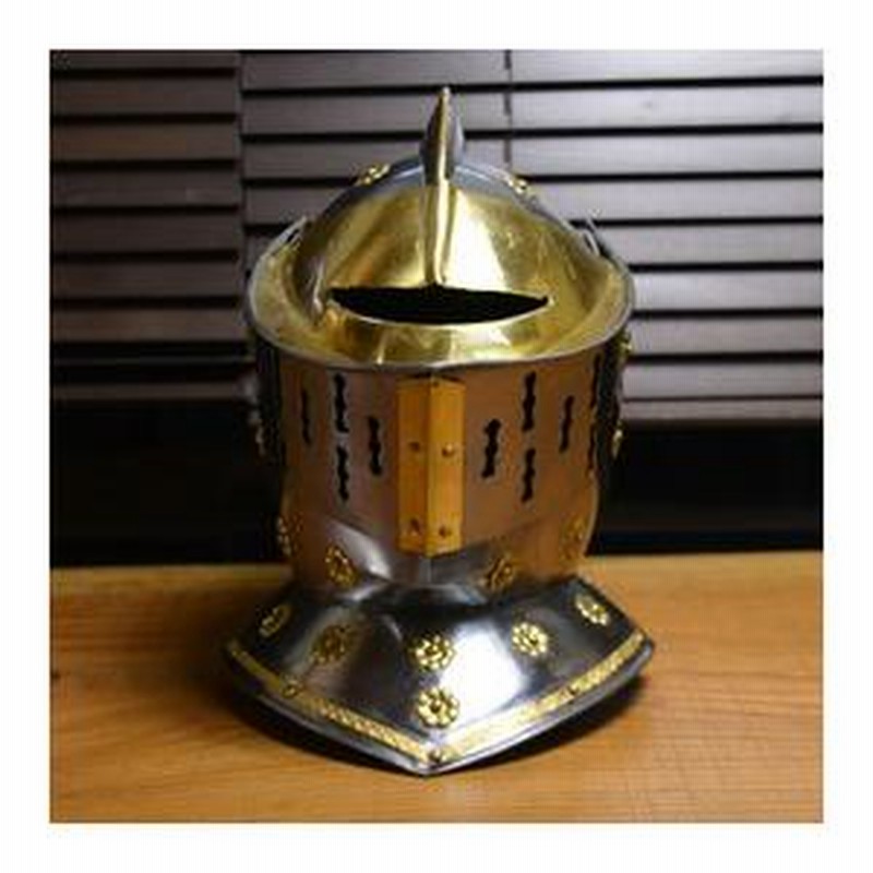 Amazon.co.jp: 西洋甲冑 中世ヨーロッパ式 兜 ナイトヘルメット