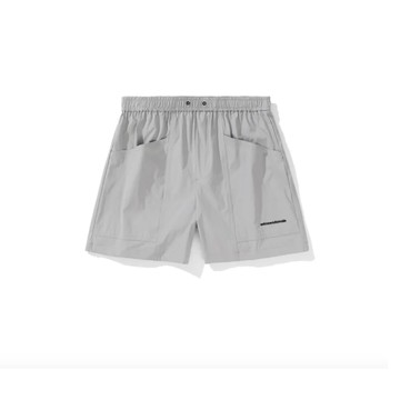 UNKNOWNDOMAIN CW#1841 XS LOGO SHORTS-GREY