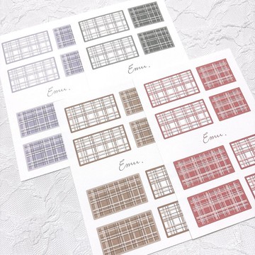 格紋紙 設計款 -001-