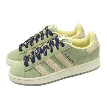 adidas 愛迪達 休閒鞋 Campus 00S 男鞋 女鞋 綠 復古 麂皮 迪士尼 聯名款 HQ9491