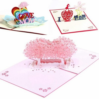 立体ポップアップカード クリスマス 新年 母の感謝の気持ち 封筒付き ポップアップカード 母の日誕生日 グリーティングカ 通販 Lineポイント最大get Lineショッピング