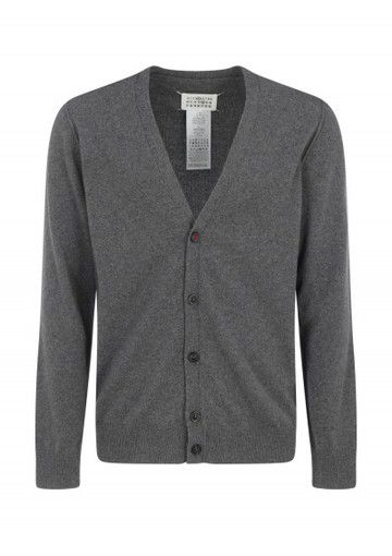 Maison Margiela - Cardigan - Mens - Grey